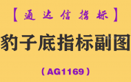 [AG1169]豹子底指标副图-通达信指标公式 - 底部放量爆发信号狙击