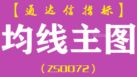 [ZS0072]均线主图-通达信主图指标公式-获利盘、套牢盘、成本分布情况、支撑压力位数据实时显示