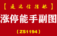 [ZS1194]涨停能手副图-通达信指标公式