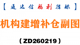 [ZD260219]机构建增补仓副图－通达信指标源码分享