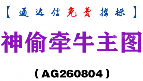 [AG260804]神偷牵牛主图-通达信指标源码分享