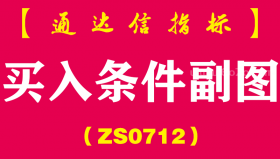 [ZS0712]买入条件副图--通达信指标公式-红色柱在20%区间关注莫恐慌，跟庄走（含手机版）