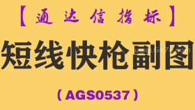 [AGS0537]短线快枪副图-通达信指标公式