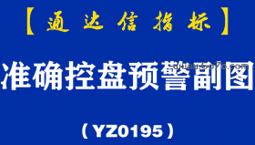 [YZ0195]准确控盘预警副图-通达信指标公式
