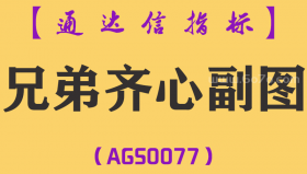 [AGS0077]兄弟齐心-通达信副图指标公式