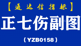 [YZB0158]正七伤副图-通达信指标公式