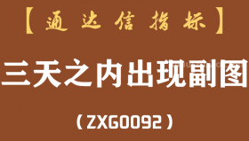 [ZXG0092]三天之内出现副图-通达信指标公式