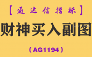[AG1194]财神买入副图-通达信指标公式
