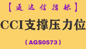 [AGS0573]CCI支撑压力位-通达信指标公式