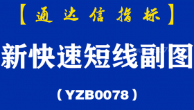 [YZB0078]新快速短线副图-通达信指标公式