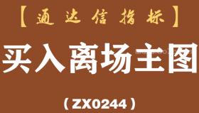 [ZX0244]买入离场主图-通达信指标公式
