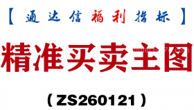 [ZS260121]精准买卖主图－通达信指标源码分享