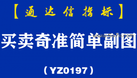 [YZ0197]买卖奇准简单副图-通达信指标公式