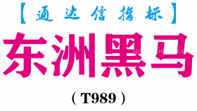 【通达信指标】东洲黑马-副图指标公式（T989）