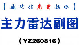 [YZ260816]主力雷达副图－通达信指标源码分享