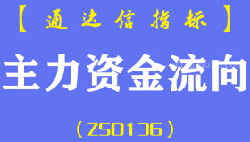 [ZS0136]主力资金流向-通达信副图指标公式-资金核武器