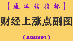[AG0891]财经上涨点主副图-通达信指标公式-多重信号复合寻底看拉升