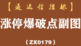 [ZX0179]涨停爆破点副图-通达信指标公式