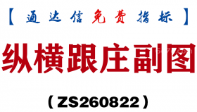 [ZS260822]纵横跟庄副图-通达信指标源码分享