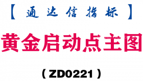 [ZD0221]黄金启动点主图-通达信指标公式