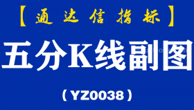 [YZ0038]五分K线副图-通达信指标公式