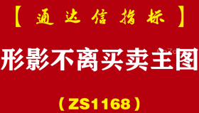 [ZS1168]形影不离买卖主图-通达信指标公式
