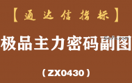 [ZX0430]极品主力密码副图-通达信指标公式