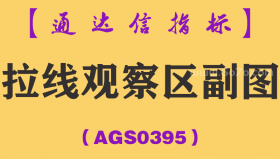 [AGS0395]拉线观察区副图-通达信指标公式