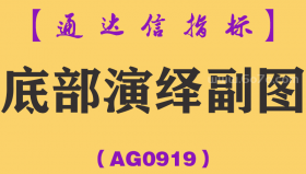 [AG0919]底部演绎副图-通达信指标公式