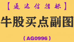[AG0996]牛股买点+出击副图-通达信指标公式-短线波段相结合
