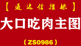 [ZS0986]大口吃肉主图-通达信指标公式