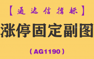 [AG1190]涨停固定副图-通达信指标公式
