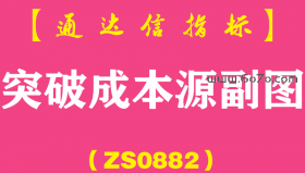 [ZS0882]突破成本源副图-通达信指标公式