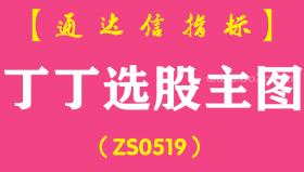 [ZS0519]丁丁选股主图-通达信指标公式