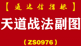 [ZS0976]天道战法副图-通达信指标公式