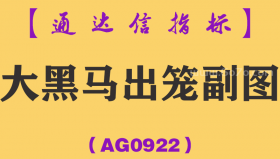 [AG0922]大黑马出笼副图-通达信指标公式