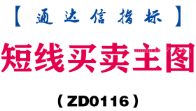 [ZD0116]短线买卖主图-通达信指标公式