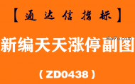 [ZD0438]新编天天涨停副图-通达信指标公式