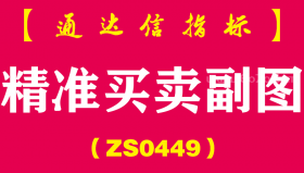 [ZS0449]精准买卖副图-通达信指标公式-出信号少 信号稳定