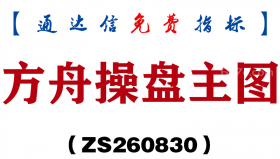 [ZS260830]方舟操盘主图-通达信指标源码分享
