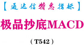 【通达信指标】极品抄底MACD-副图指标公式（T542）