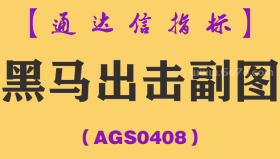 [AGS0408]黑马出击副图-通达信指标公式