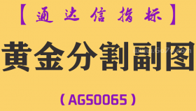 [AGS0065]黄金分割-通达信副图指标公式