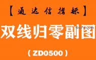 [ZD0500]双线归零副图-通达信指标公式