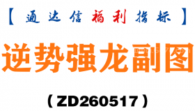 [ZD260517]逆势强龙副图－通达信指标源码分享