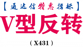 【通达信指标】V型反转-在股价突然大幅回调后，股价企稳发出反弹信号副图指标公式（X431）