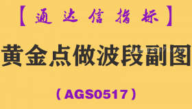 [AGS0517]黄金点做波段副图-通达信指标公式