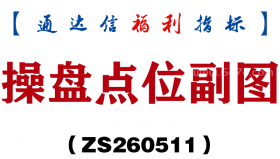 [ZS260511]操盘点位副图－通达信指标源码分享