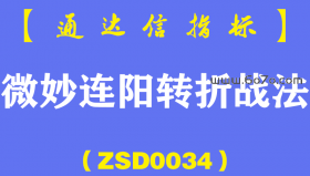 [ZSD0034]微妙连阳转折:从细微处发现做多信号附选股公式