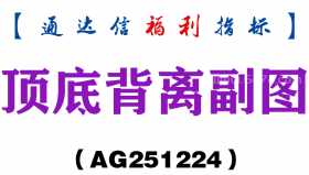 [AG251224]顶底背离副图－通达信指标源码分享